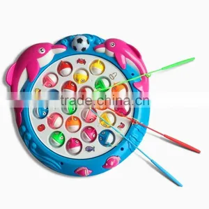 Dongguan Toys Electronic Fishing Toys Set With Music and Bright Light for Early Educational Kids Boys Girls 3 Years Old and Up thumbnail-2