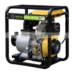 6inch DP60 Electric Start With Big Fuel Tank Diesel Water Pump Set thumbnail-3