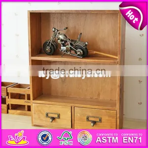 2017 New Products High Quality Wooden Desktop Shelf for Sale W08C173 thumbnail-4
