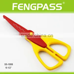 S5-1008 6.5 Inch 2Cr13 Stainless Steel Blade With Plastic Handle Cuticle Scissors thumbnail-1