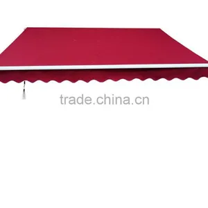 2.5x2M Waterproof Porch Retractable Manual Patio Awnings thumbnail-4