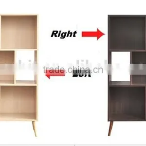 Living Room Function Design Magazine Storage Wooden Cabinet thumbnail-5