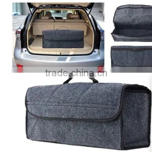 Car Trunk Cargo Organizer Collapsible Bag Storage Pocket Box Case Holder thumbnail-1