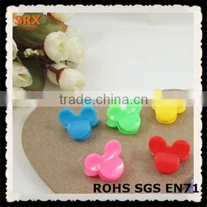 2015 New Hot Sell Durable Fancy Hairgrip Professional Mini Plastic Hair Clip thumbnail-1