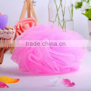 A051 Promotional Cheap Price Bath Pouf Wholesale , Mesh Pouf Bath Sponge thumbnail-3