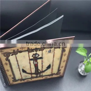 Spiral Photo Ahlbum, Handmade Paper Scrapbook Style Photo Album thumbnail-1