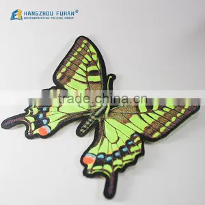 China Supplier Custom Butterfly Woven Patches thumbnail-1