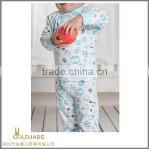 100 High Quality Cotton Custom Design Floral Baby's Wear thumbnail-1