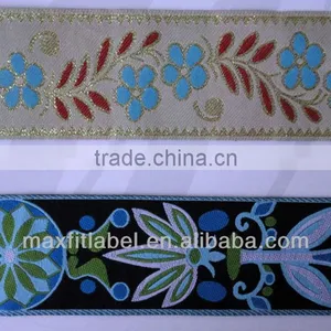 China Factory Directly Jacquard Ribbon Polyester Woven Ribbon thumbnail-2