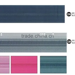 100% Nylon Zipper Long Chain Stock Lot, Stocklot of Nylon Long Chain Zipper thumbnail-1