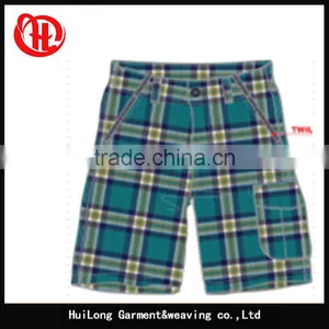 Men's Cheap Short Pants Stocklots Plaid Printed Shorts thumbnail-4