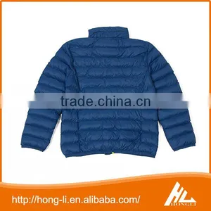 OEM Winter High Quality Custom Logo Zipper Long Sleeve Down Jacket Padded thumbnail-4
