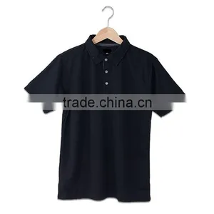 Black Polo t Shirt for Men,custom Polo Shirt Design thumbnail-1