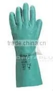 CE Certifiled Nitrile Gloves Chlorinated Outside Gloves Chemical Resistant Gloves thumbnail-1