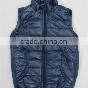 Hot Sale Fashion Blacket Padded Winter Sport Vest Jacket Men Waistcoat (MV130055) thumbnail-1