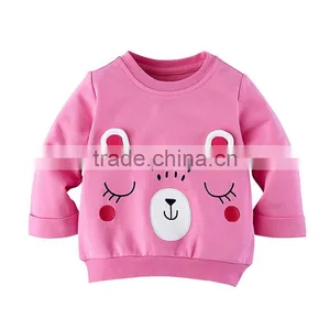 2017 Mom And Bab Fashion Baby Kids Clothes 100%cotton Girl T-shirt Wholesale Price Cheap Dress thumbnail-3