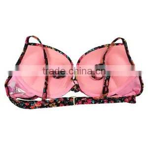 Custom Design Molded Cup Bathing Suit Chinese Style Bikini Swimwear thumbnail-3
