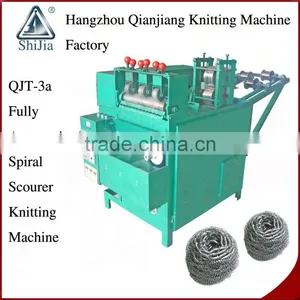 QJT--3A Fully Automatic Spiral Scourer Knitting Machine thumbnail-1