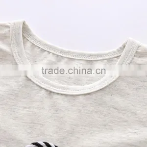 Wholesale Quality Cotton Boy Clothes Set With Pattern Kids Two Pieces Set thumbnail-3