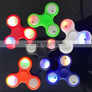 LED Glow Gyro Switch Finger Gyro Three Leaves Bright Flash Finger Gyro Factory Direct thumbnail-2
