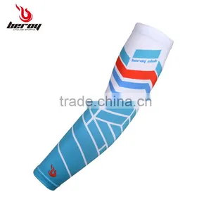 Beroy Compression Arm Sleeves , Custom Sublimation Blank Cycling Arm Warmer thumbnail-5