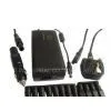 90W-LCD AC+DC Universal HouseAC & Airplane & Vehicle Laptop Adapters Max With 12V~24VDC, USB-5V 1.5A thumbnail-1