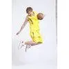 Personalized Athletic Clothing Basketball Wear in Yellow , Red , Black thumbnail-1