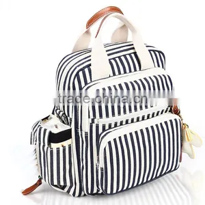 Double Shoulder Customer Print Canvas Back Pack for Women thumbnail-1