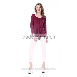 Size Custom Made Top Level Ladies Grey Blouses thumbnail-5
