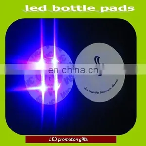 Flashing Led Coaster Light up Pad Bar Accessories thumbnail-1