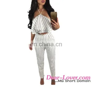 Wholesale Black White Striped Beach Shirt Brazilian Bikini Beachwear thumbnail-4