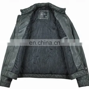 2015 Latest Fashion Hotsale Spring Handsome PU Leather Jacket for Men thumbnail-2