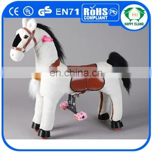 HI Special Offer Horse Ride Toy With Wheel for Kids,mechanical Riding Horse for Sale thumbnail-1