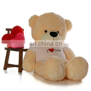 Teddy Bear Factory Customers Logo on T-shirt OEM Design Big Size Plush Bear Toys for Child/Giant Plush Stuffed Toy thumbnail-1