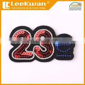 Eyes Sequin Embroidered Applique With Adhesive Backing for Hat thumbnail-3