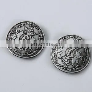 Factory Custom Metal Aluminum Printed 3D Wine Emblem Label With Good Sticker thumbnail-3