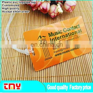 Hard Plastic Pvc Luggage Tag Wholesale,Personalized Custom Vinyl Plastic Pvc Luggage Tag thumbnail-3