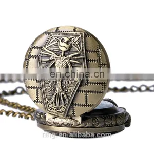Latest Designs For Men Monster Relief Pattern Pocket Watch Wholesale Trending Products thumbnail-1