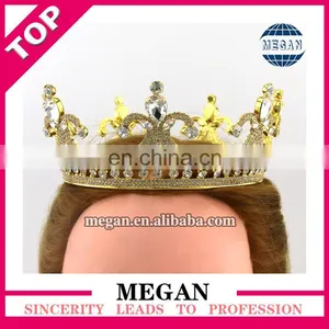 Wholesale Rhinestone Headband Princess Crown Baby Tiara Crown Wedding Cake Crown thumbnail-6