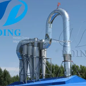 Full Stainless Steel Cassava Starch Dryer thumbnail-2