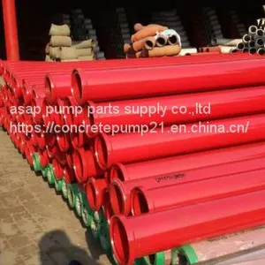 Hardened Pipe Concrete Pump Pipe,own Factory Supply With Bottom Lowest Price and Relible Quanlity.spray Painting and Baked. thumbnail-1