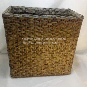 Handmade Rattan Clothes Storage Box thumbnail-3
