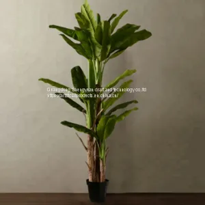 2018 China Supplier the Newest Artificial Banana Bonsai Tree Decoration thumbnail-1