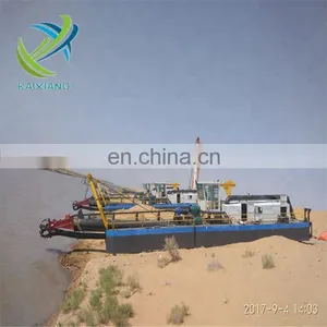 Low Price River Cutter Suction Mud Dredger From China in Sale thumbnail-4