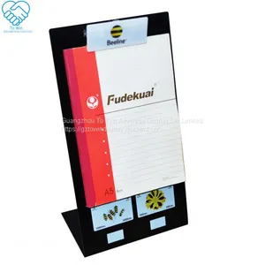 SD Clear Plastic Menu Holder for Restaurants and Bars Table Acrylic Menu thumbnail-2