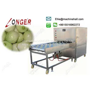 Commercial Stainless Steel Onion Root Cutting Machine Manufacturer thumbnail-1