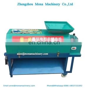 Stainless Steel Green Walnut Peeling Machine Pecan Shelling Machine Pecan Sheller Machine thumbnail-1