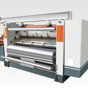 Single Facer For Corrugated Cardboard Making Machine thumbnail-1