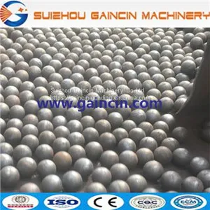 Grinding Media Rolled Steel Balls, Grinding Media Forged Balls, Rolled Steel Grinding Media Balls, Forging Ball thumbnail-4