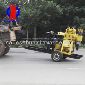Huaxiamaster Hot Sale XYX-200 Wheeled Hydraulic Water Well Drilling Rig Hydraulic Cylinder for Drilling Rig thumbnail-1
